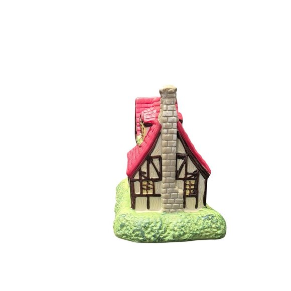 Apothecar Christmas Village House Ceramic Decor Train Hobbie Putz - Picture 5 of 10
